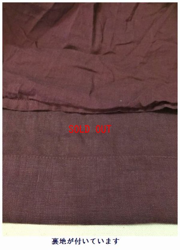 画像10: nachukara(ナチュカラ）　リネンラップスカート