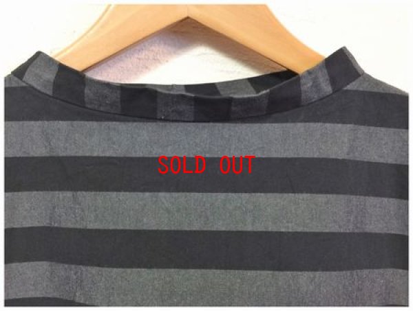 画像5: ichi(イチ）　ボーダー切替フレアプルオーバー