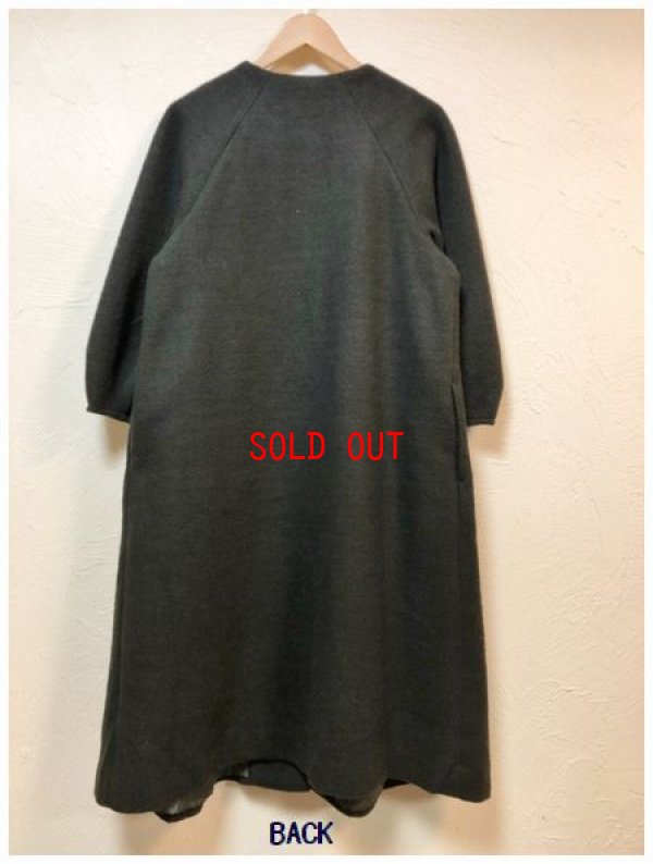 画像6: le ciel/UNROBE(アンローブ）　ウール混無地コート