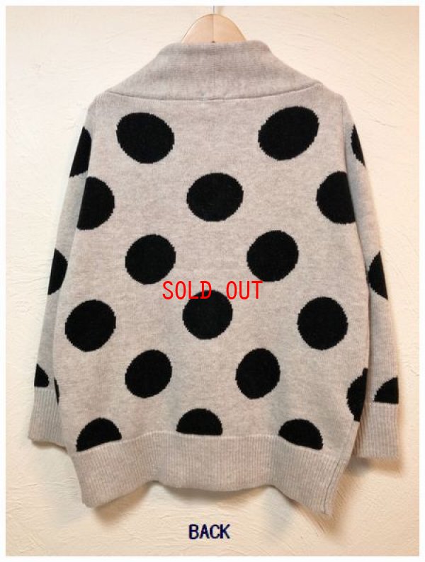 画像5: LUEUF(ルフ）　ウールナイロンドットカーディガン