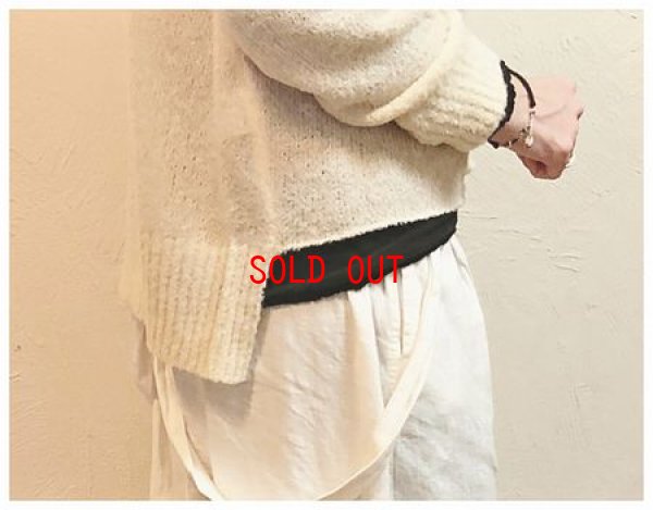 画像3: LUEUF(ルフ）　ウール混ブークレープルオーバー