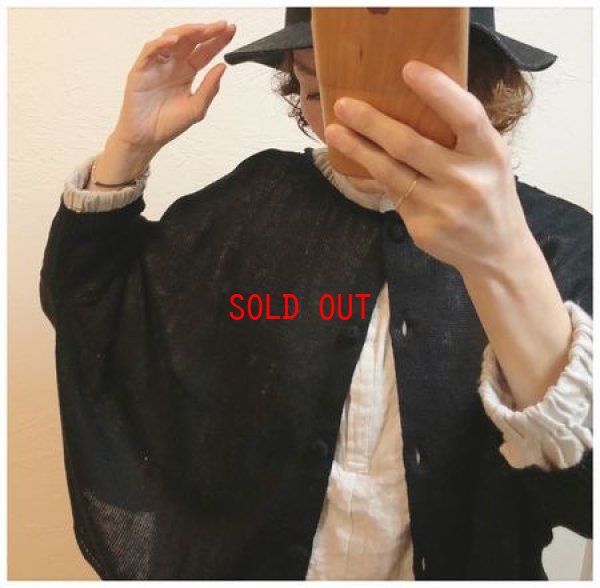 画像4: ichi/Antiquite's(アンティークス）　リネン2wayカーディガン