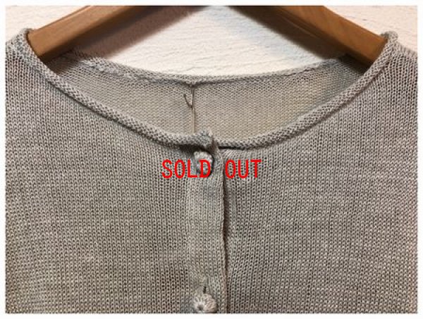 画像8: ichi/Antiquite's(アンティークス）　リネン2wayカーディガン