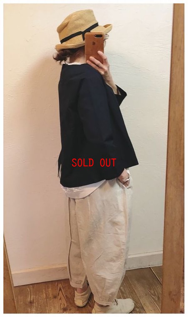 画像3: LUEUF(ルフ）　コットンナイロンスリットパイピングジャケット