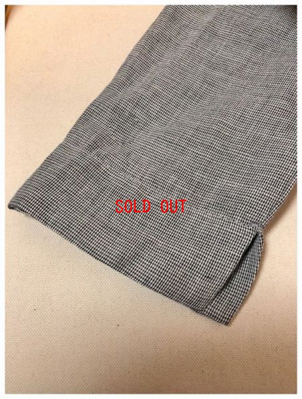 画像11: sun valley(サンバレー）　コットンリネン千鳥クルーネックワンピース