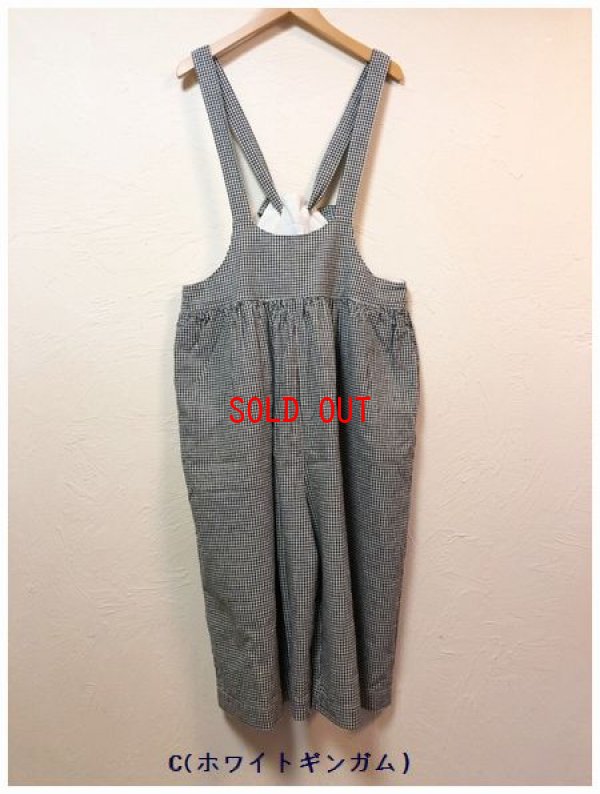 画像6: ichi(イチ）　コットンリネンオーバーオール
