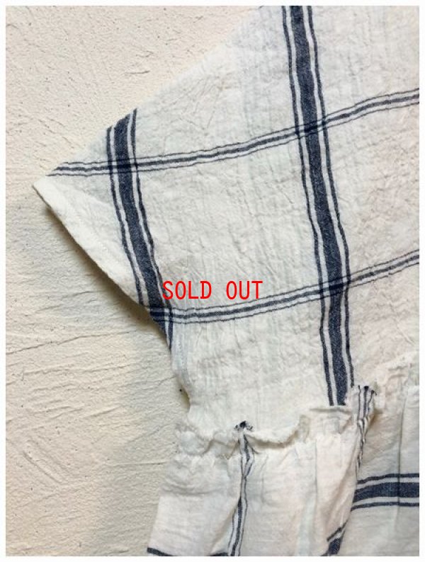 画像8: ichi/Antiquite's(アンティークス）　リネンチェックプルオーバー