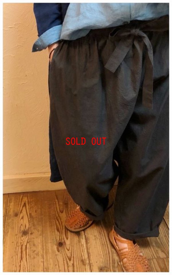画像3: ichi/Antiquite's(アンティークス）　東炊きコットンタイプライターパンツ