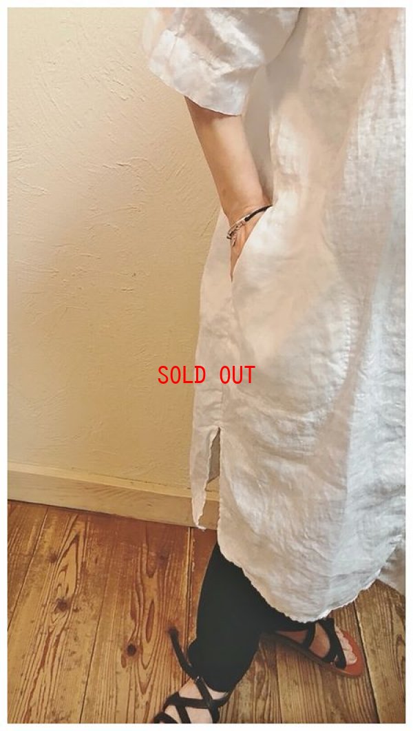 画像4: sun valley(サンバレー）　フレンチリネン製品染めワンピース