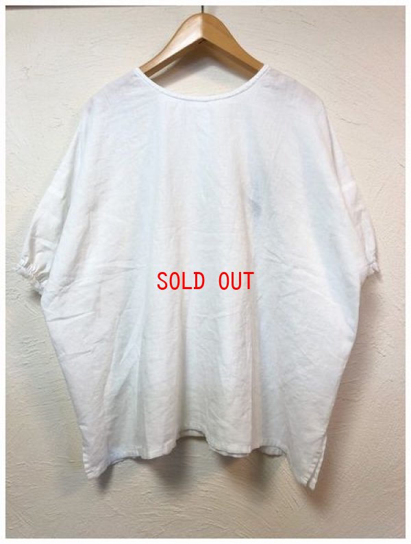 画像6: alacrity（アラクリティ）　コットンリネンワッシャー2wayブラウス