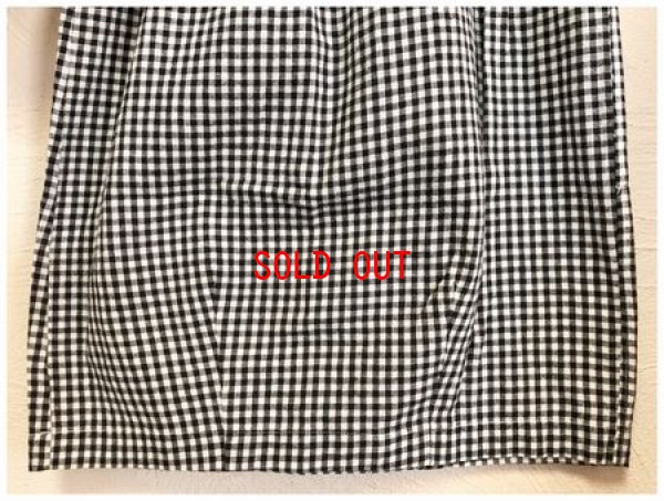 画像8: alacrity(アラクリティ）　コットンリネンギンガムミディーキュロット