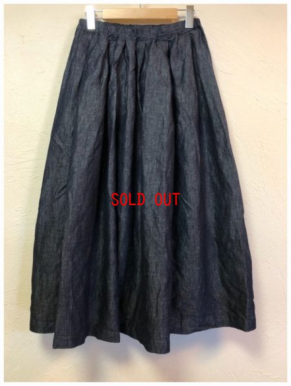 画像4: heavenly(ヘブンリー）　コットンリネンデニム2wayスカート