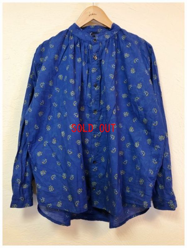 画像3: ichi(イチ）　コットンシルク花柄ブラウス