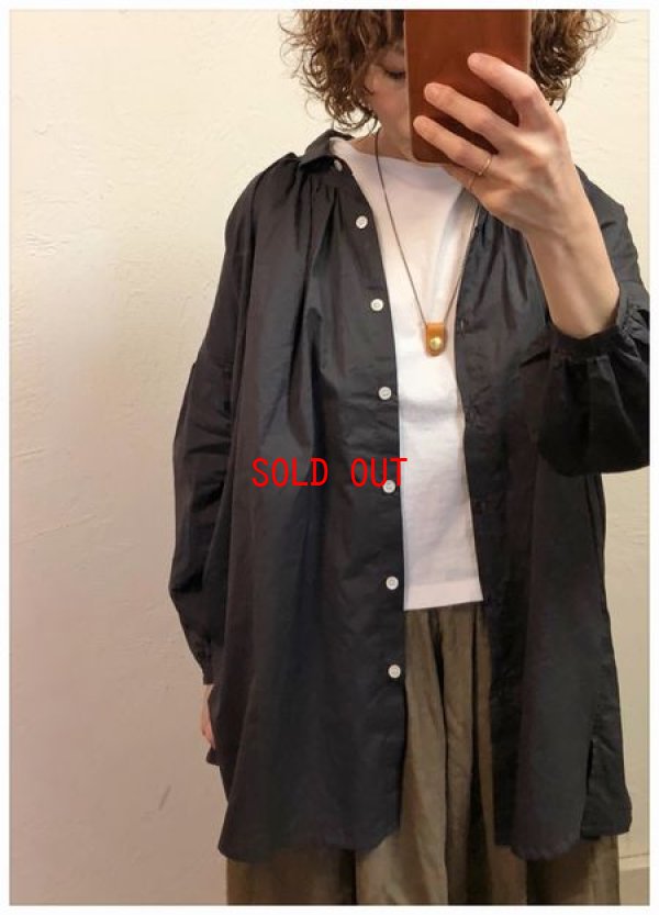 画像3: nachukara(ナチュカラ）コットンタイプライターシャーリングシャツ