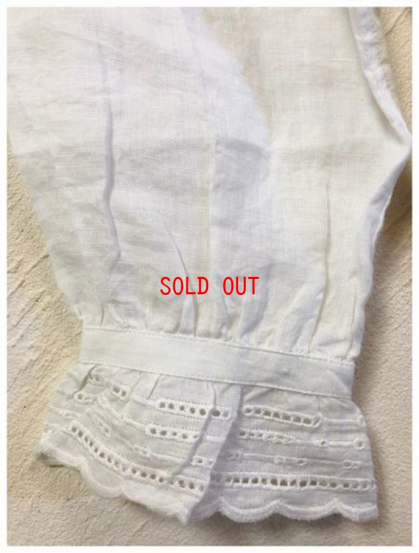 画像9: YARRA(ヤラ）　スカラップ刺繍プルオーバーブラウス