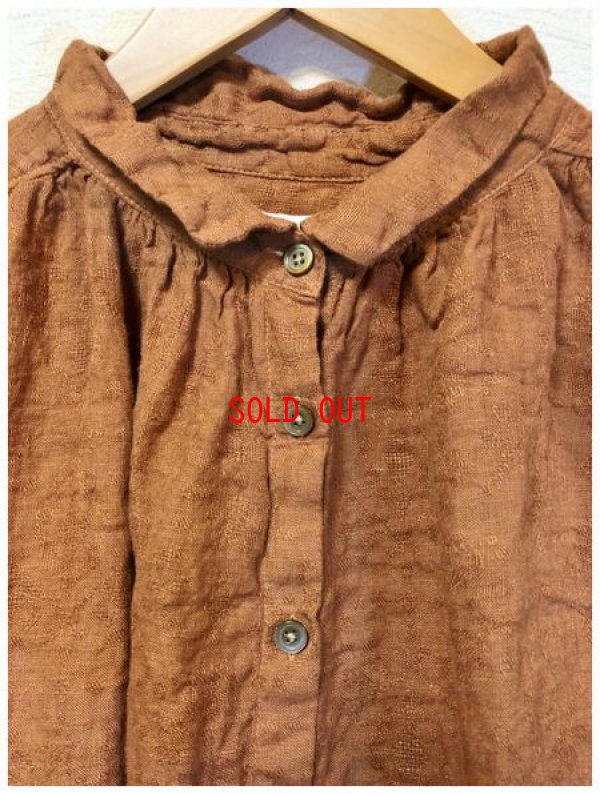 画像13: tukuroi(ツクロイ）　リネンジャガードシャツ