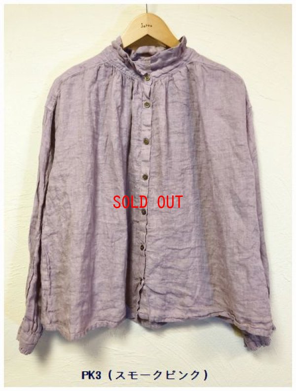 画像8: tukuroi(ツクロイ）　リネンジャガードシャツ