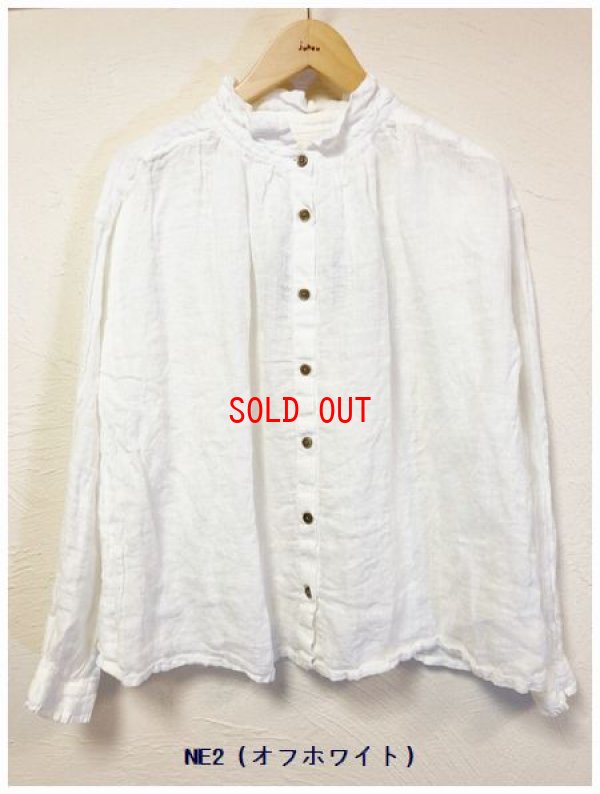 画像7: tukuroi(ツクロイ）　リネンジャガードシャツ