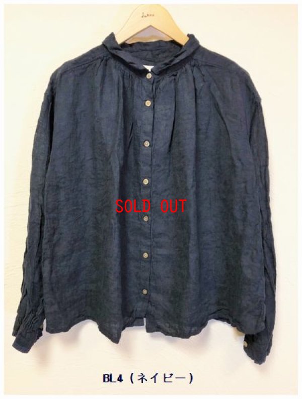 画像11: tukuroi(ツクロイ）　リネンジャガードシャツ