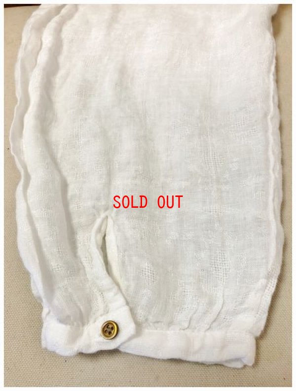 画像9: tukuroi(ツクロイ）　リネンジャガードフリルカラーチュニック