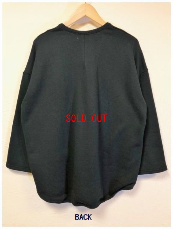 画像5: DIARIES(ダイアリーズ）　コットンスウェットUネックロングプルオーバー