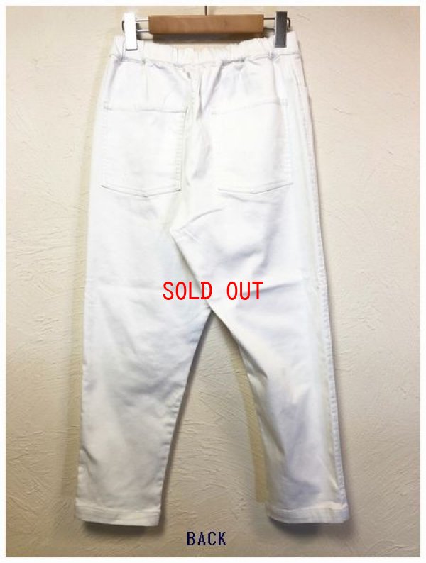 画像9: sun valley(サンバレー）　裏起毛デニムテーパードパンツ