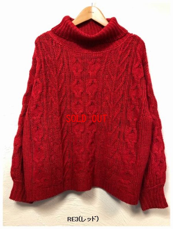 画像6: sun valley(サンバレー）　アクリルウールローゲージニットプルオーバー