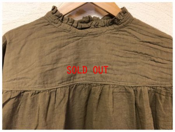 画像7: sun valley(サンバレー）　コットンボイル製品染め切替プルオーバー