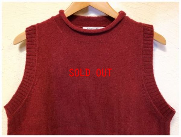 画像7: sun valley(サンバレー）　ウール混ボトルネックベスト