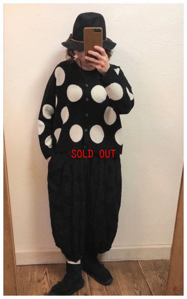 画像4: LUEUF(ルフ）　ラムウールドットカーディガン