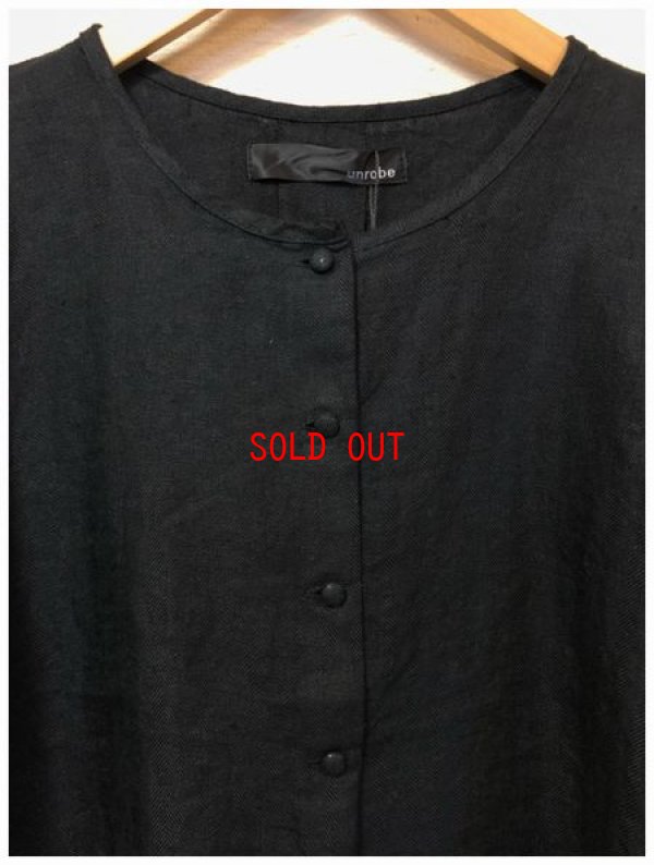 画像7: le ciel UNROBE(アンローブ）　リネンへリンボン無地ブラウス