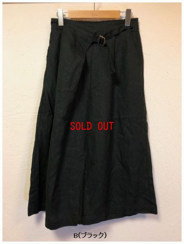 画像6: ichi(イチ）　リネンラップパンツ