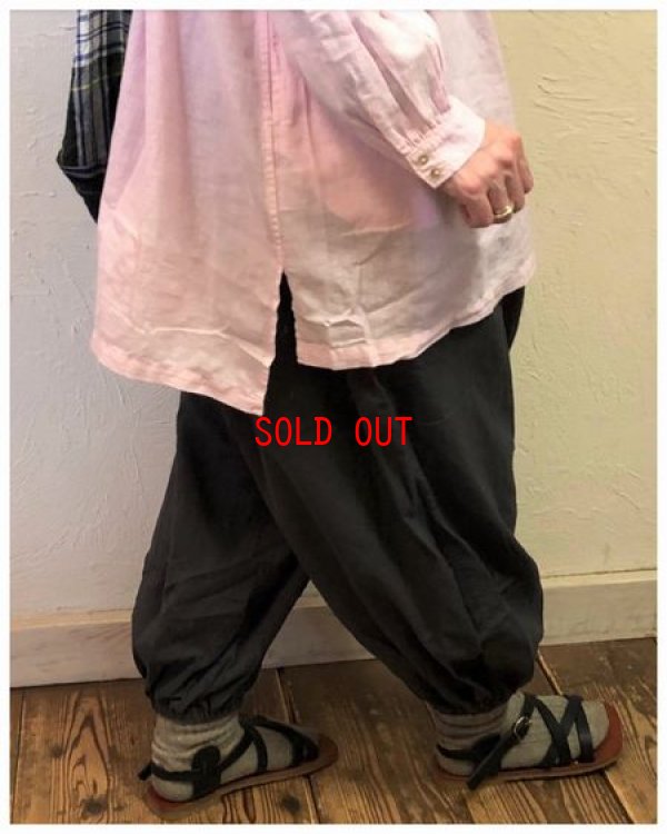 画像3: alacrity（アラクリティ）　コットンリネンワッシャーバルーンパンツ