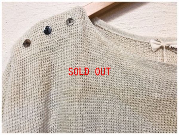 画像11: a+koloni(コロニー）　コットンリネンサーマルロングベスト