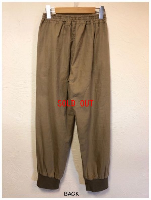 画像8: sun valley(サンバレー）　リネンコットン裾リブパンツ