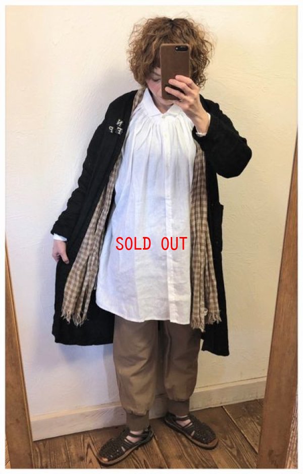 画像3: sun valley(サンバレー）　リネンコットン裾リブパンツ