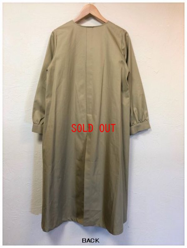 画像6: ina(イナ）　コットン後ろスリットフレアコート