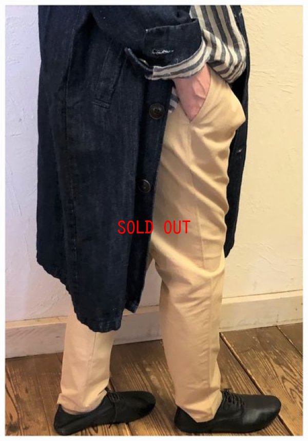 画像4: nachukara(ナチュカラ）　コットンツイルテーパードパンツ