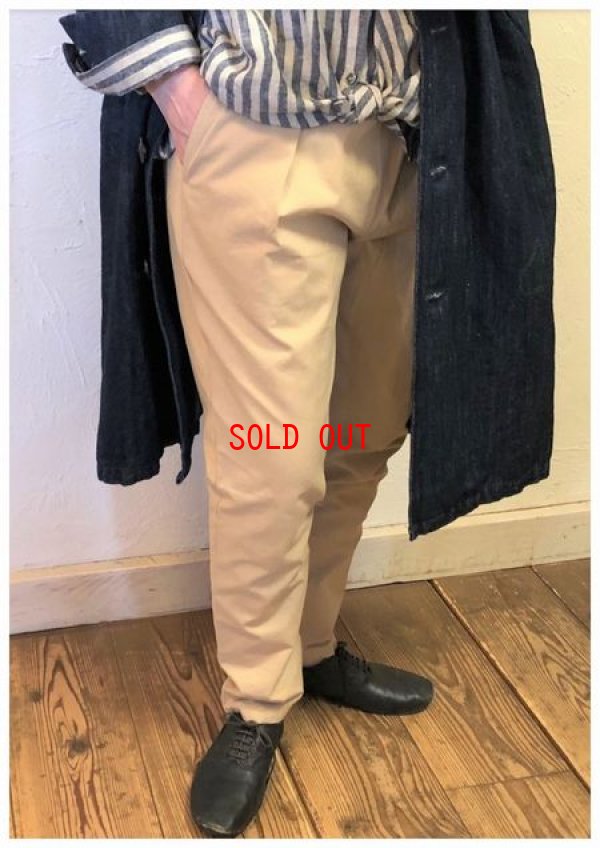 画像3: nachukara(ナチュカラ）　コットンツイルテーパードパンツ