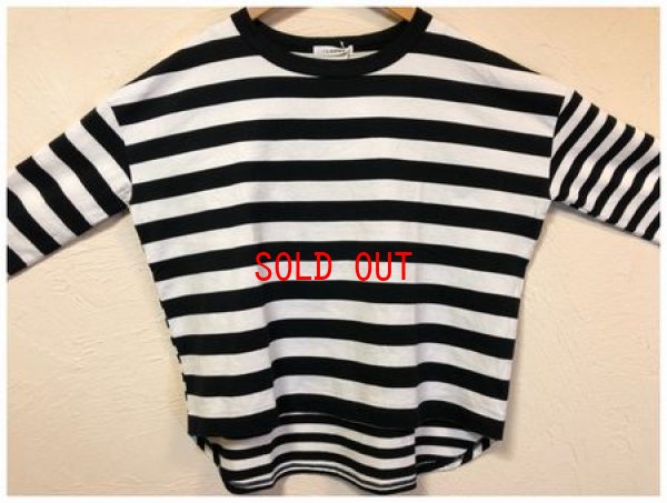 画像9: TANG(タング）　コットン天竺ボーダー製品洗いカットソー