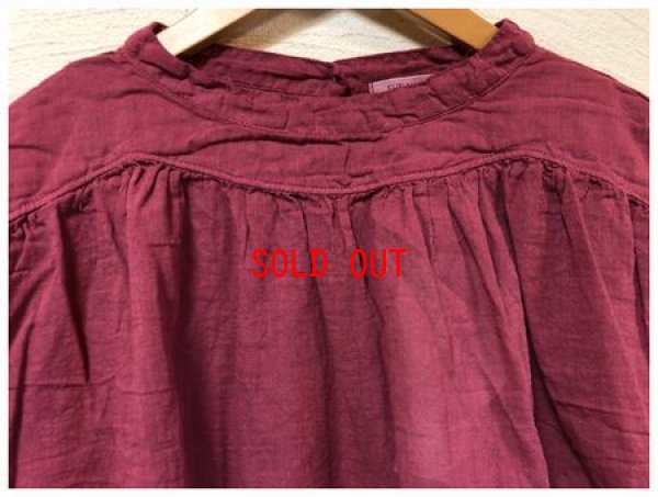 画像12: sun valley(サンバレー）　コットンボイル製品染めブラウス