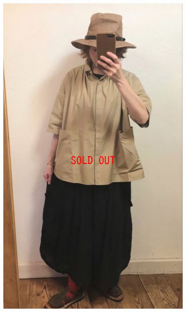 画像3: DIARIES(ダイアリーズ）　コットンタイプライターテントブラウス