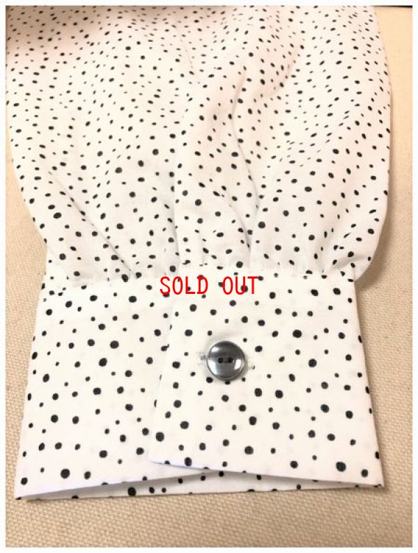 画像10: LUEUF(ルフ）　コットンローンランダムドットシャツワンピース