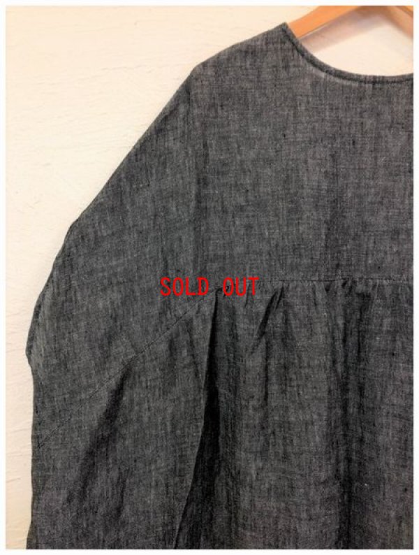 画像10: nachukara(ナチュカラ）　リネンシャンブレー2wayサークルワンピース