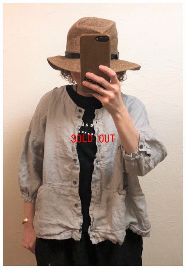 画像3: tukuroi(ツクロイ）　リネン綾織製品染めブラウス