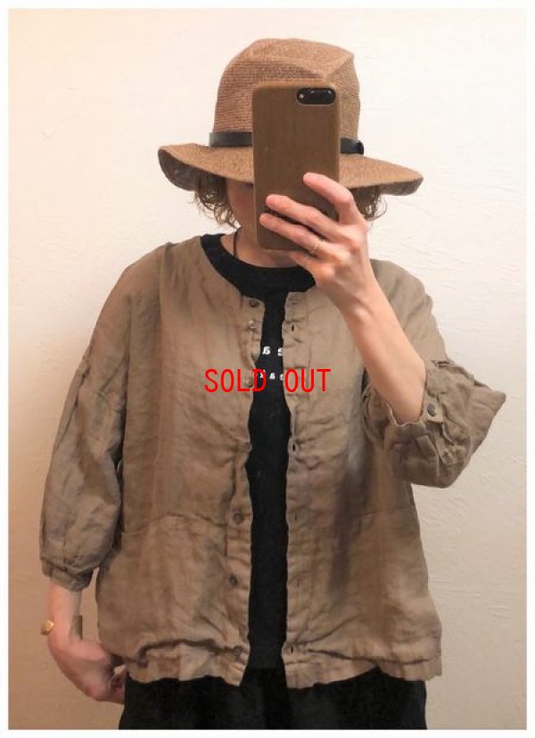 画像4: tukuroi(ツクロイ）　リネン綾織製品染めブラウス