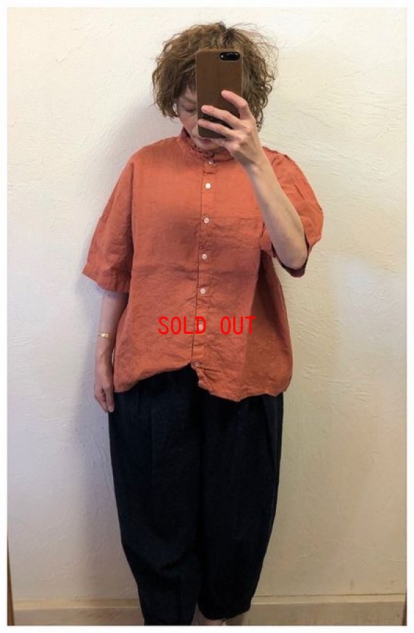 画像4: sun valley(サンバレー）　フレンチリネン製品染めブラウス