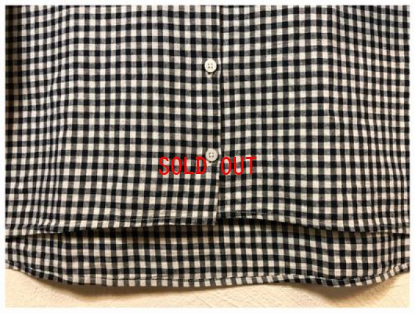 画像9: sun valley(サンバレー）　コットンリネンギンガムチェックブラウス
