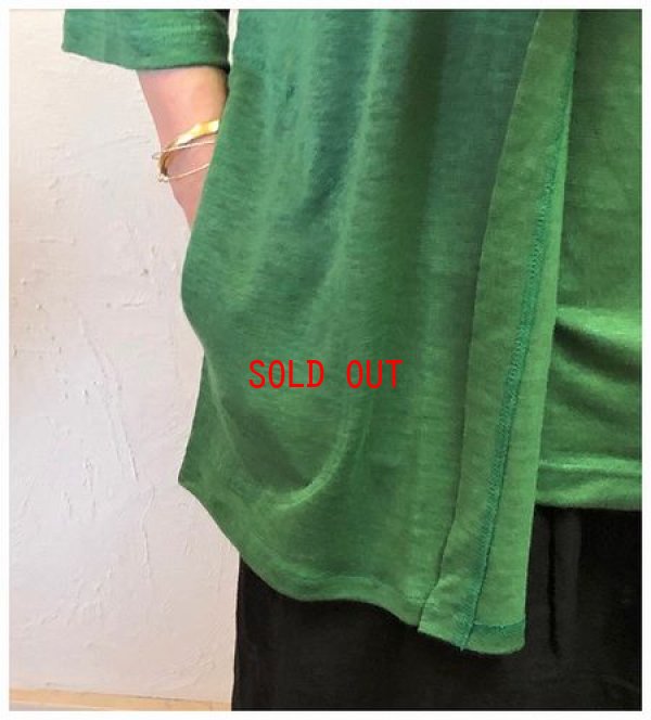 画像3: sabbatum(サバタム）　ヨーロッパリネン天竺カーディガン