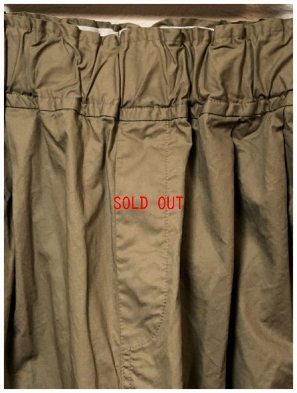 画像9: LUEUF(ルフ）　コットンツイルヴィンテージウオッシュワイドパンツ